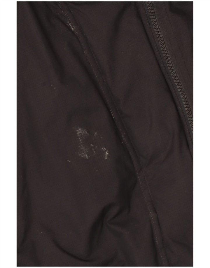 Damska kurtka przeciwdeszczowa Superdry UK 20 2XL z czarnego nylonu