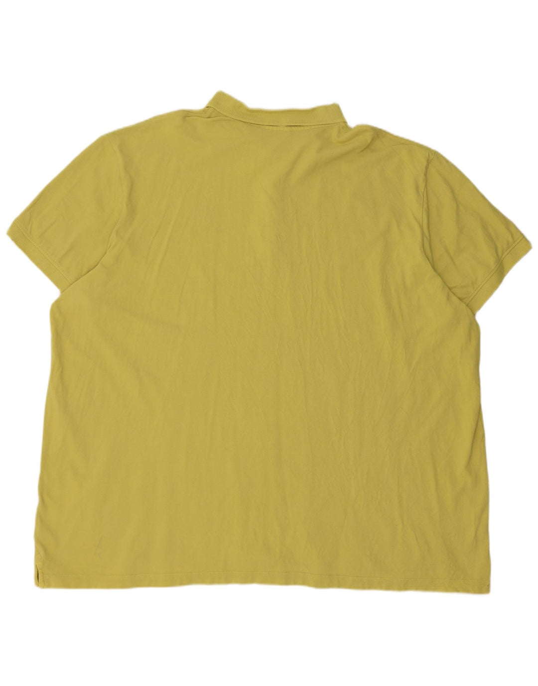 Męska koszulka polo KAPPA 6XL, żółta, bawełniana