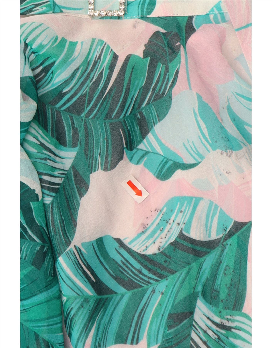 Damska spódnica w kształcie litery A GUESS UK 12 Medium W28 Niebieski kwiatowy poliester