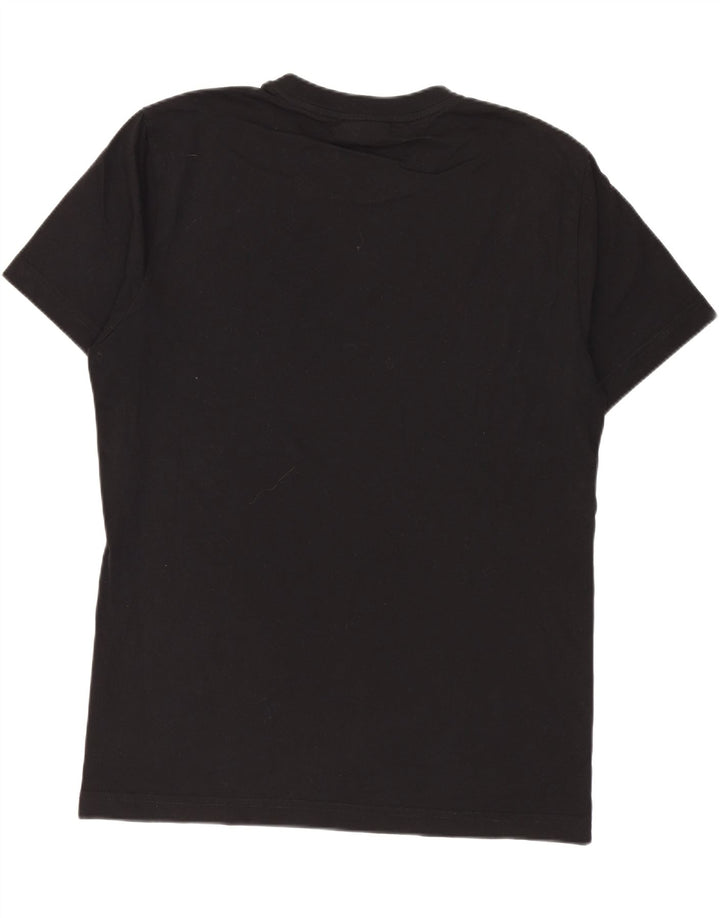 Męski T-shirt z grafiką CALVIN KLEIN, duży, czarny