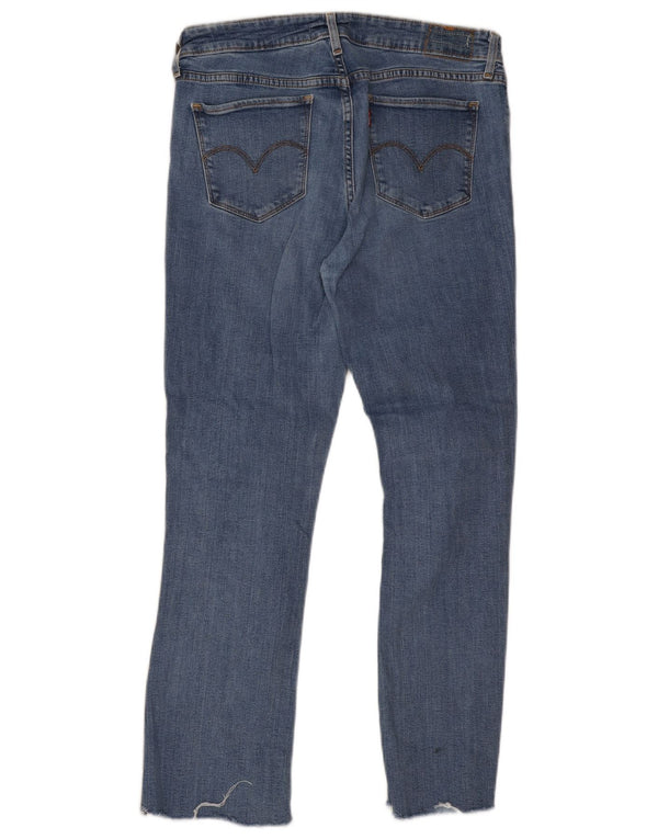 Damskie dżinsy Levi's 715 Bootcut W30 L27 Niebieska bawełna