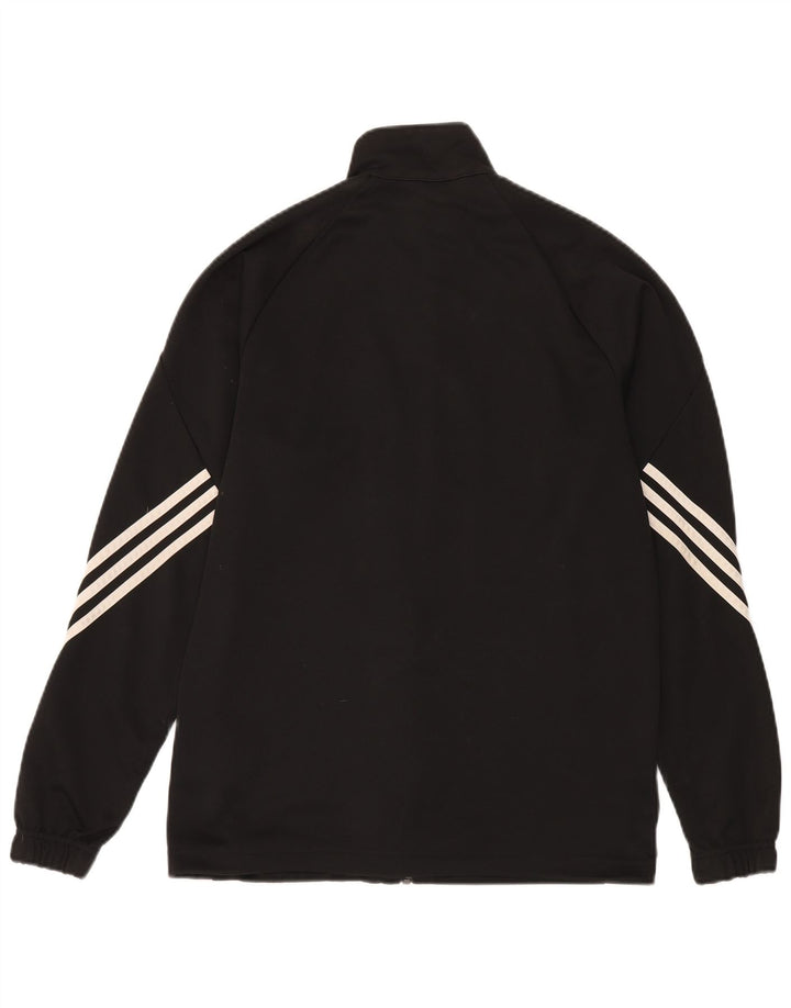 Adidas Męska kurtka dresowa Climalite, średnia czarna, poliester