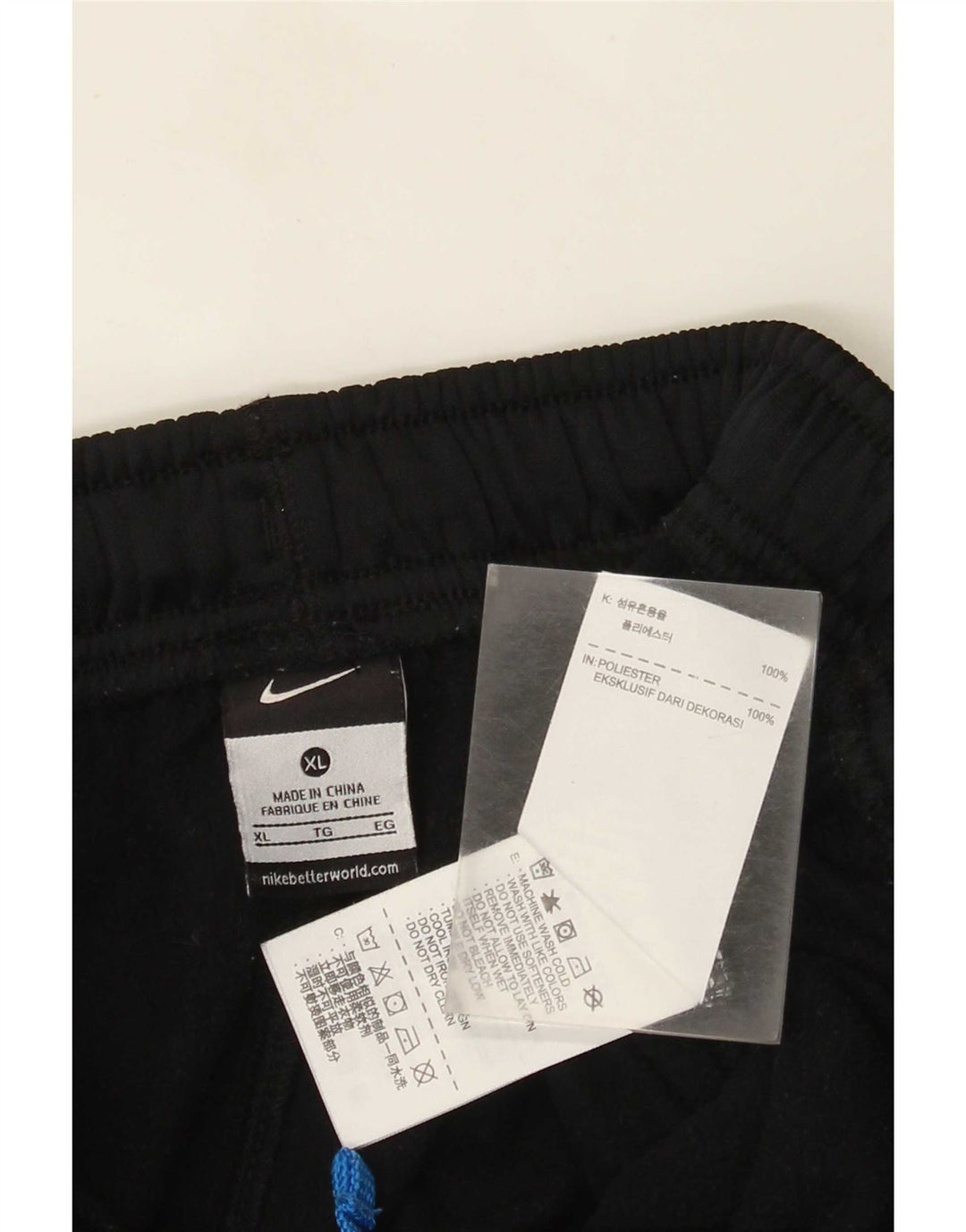 Damskie spodnie dresowe Nike Therma-Fit XL, czarne, poliestrowe