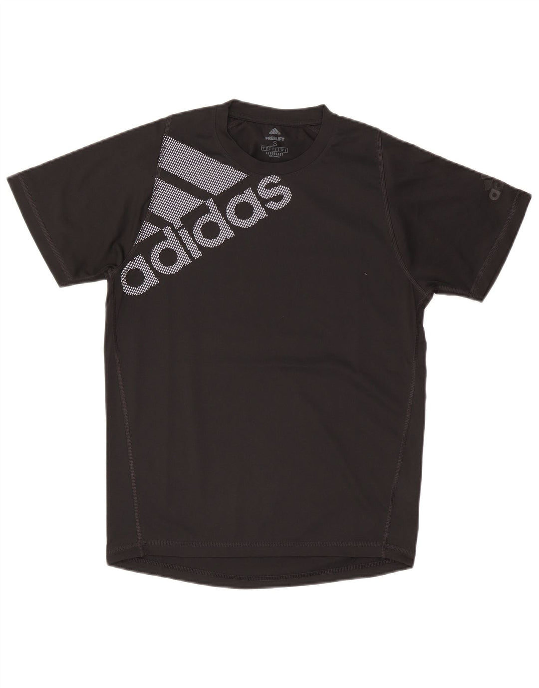 Męska koszulka z grafiką Adidas Aeroready Top, mała, czarna, z poliestru
