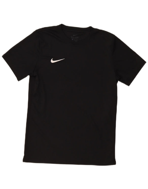 Męski T-shirt NIKE Dri Fit, średni czarny poliester