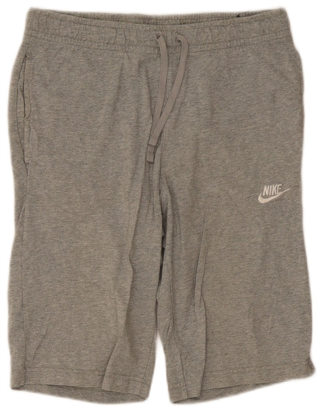 Męskie spodenki sportowe Nike Bermudy, średnioszare, bawełniane