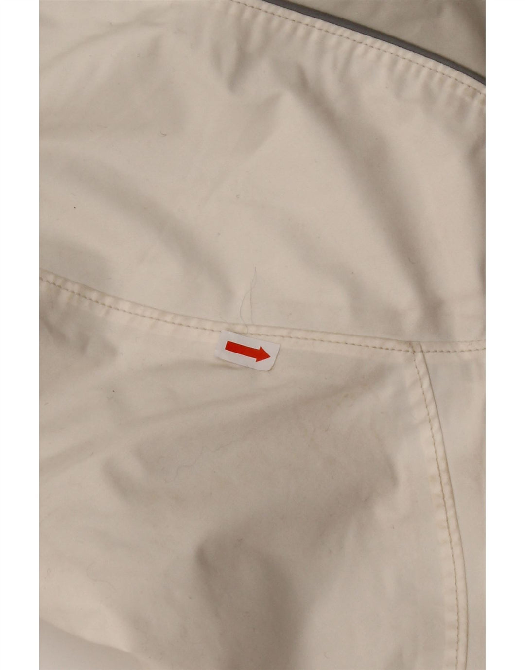 Damska kurtka wiatrówka COLUMBIA Titanium UK 16, duża, biała, z blokami kolorów