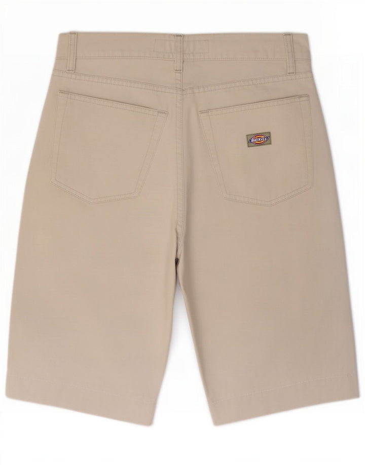 Damskie spodenki jeansowe Dickies, średnie W30, biała bawełna
