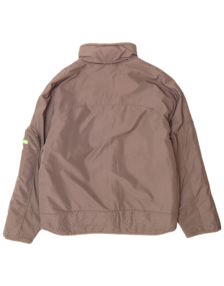 CHAMPION Mens Padded Jacket UK 38 Medium Grey