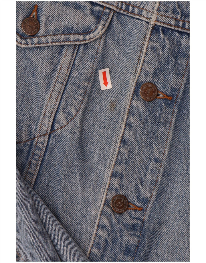 Męska kurtka dżinsowa BENETTON IT 52 XL, niebieska, bawełniana