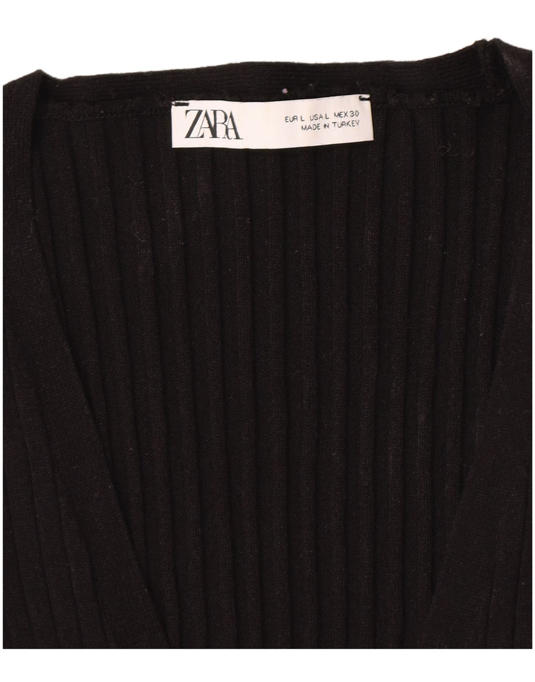 Tank top damski Zara UK 14, duży, czarny