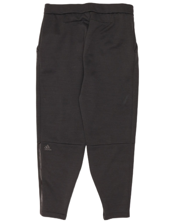 Damskie spodnie dresowe Adidas Joggers UK 14, duże, czarne, bawełniane