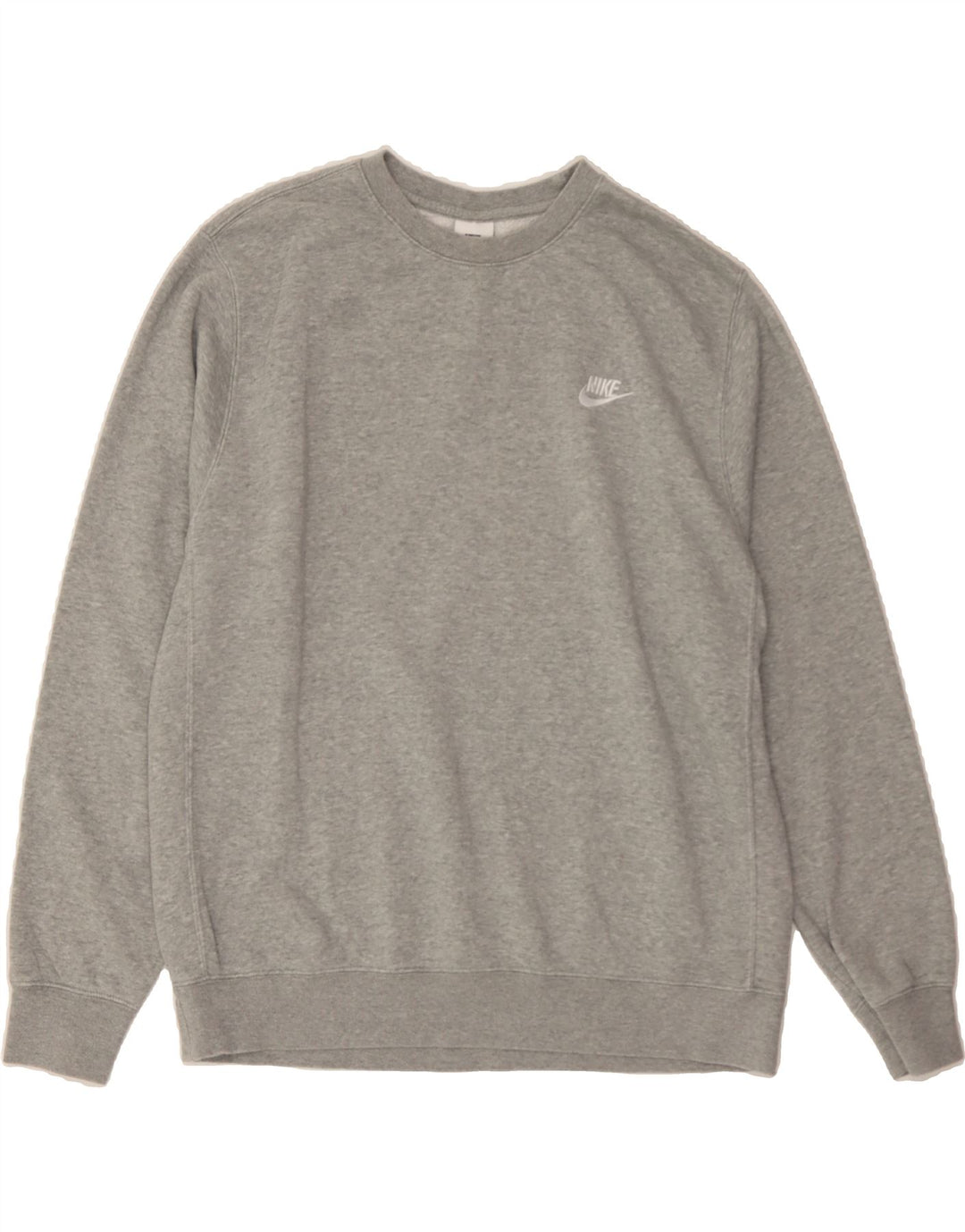 Męski sweter NIKE, duży, szary, bawełniany
