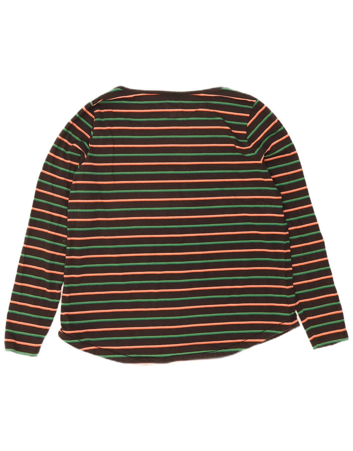 Damski top Fat Face z długim rękawem, UK 18 XL, w czarne paski
