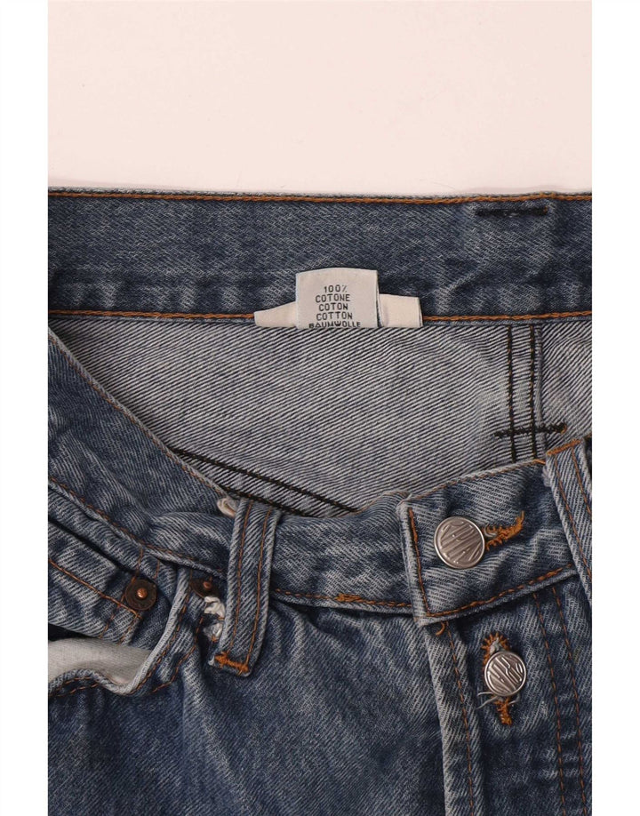 Damskie jeansy Replay 901 Slim W32 L32 Niebieskie bawełniane