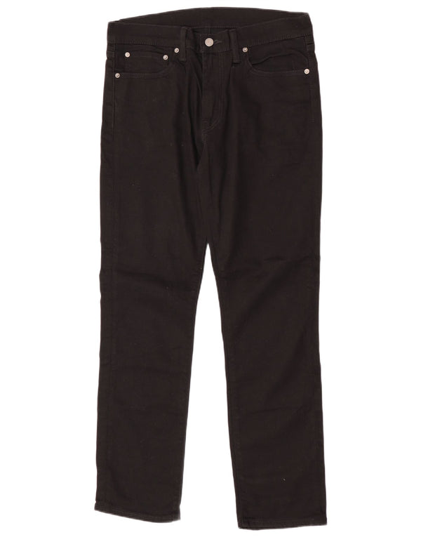 Męskie jeansy Levi's 511 Slim W33 L32 Czarna bawełna