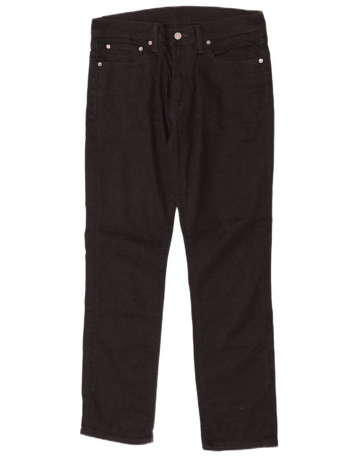Męskie jeansy Levi's 511 Slim W33 L32 Czarna bawełna