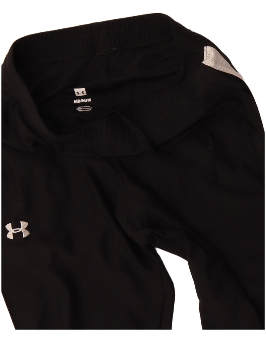 Męskie spodnie dresowe Under Armour, poliester w kolorze średniej czarnej kolorystyki