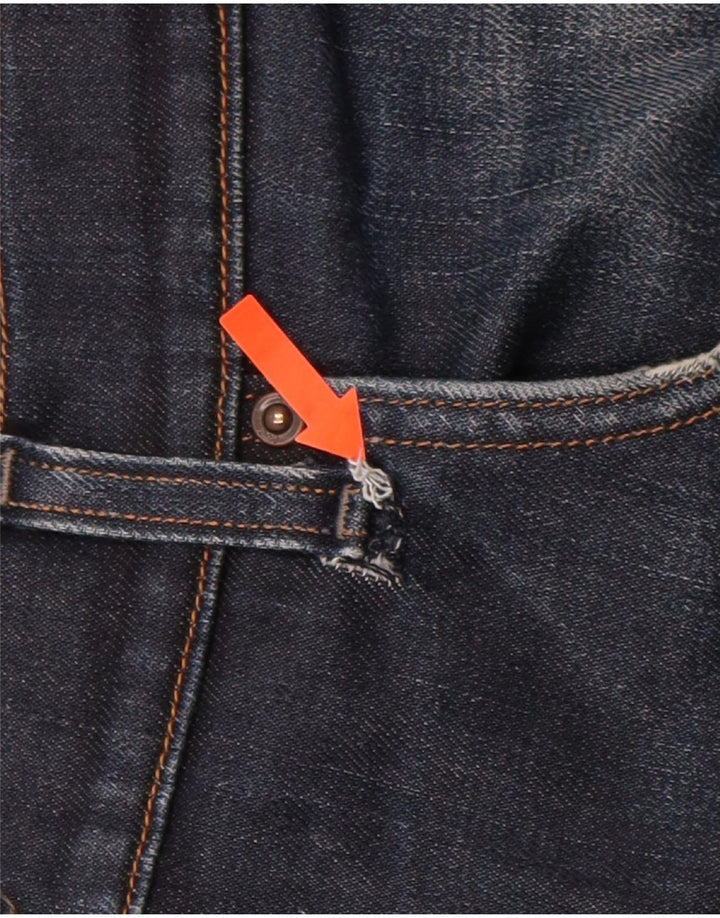 Damskie dżinsy LEE Chicago Slim W40 L28 Granatowa bawełna