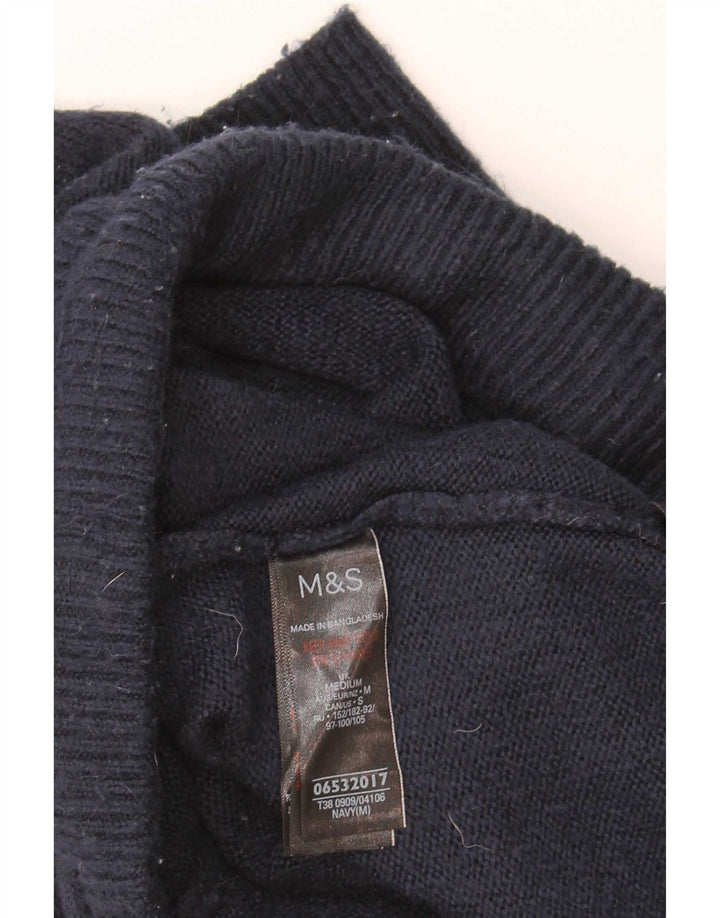Damskie spodnie dresowe Marks & Spencer Joggers UK 14 Średni granat
