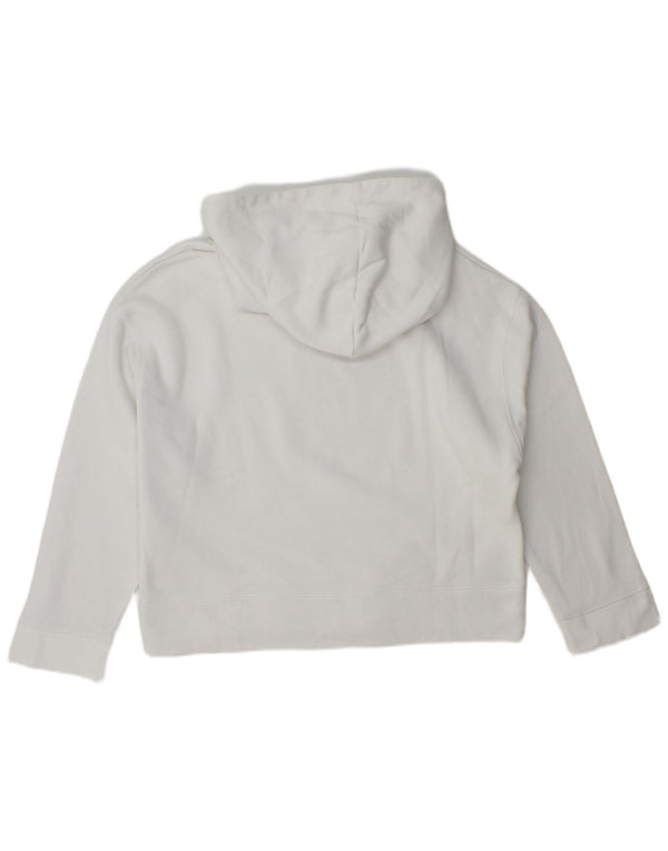 Zara Womens Oversized Hoodie Jumper UK 14 Medium White