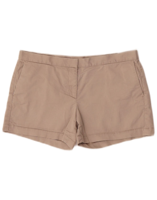 Damskie spodenki chino Armani Exchange z niskim stanem US 8 Medium W32, beżowa bawełna