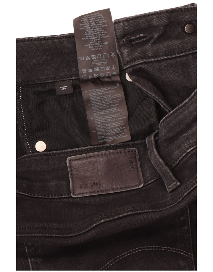 Damskie jeansy skinny G-Star W30 L34 Czarny poliester