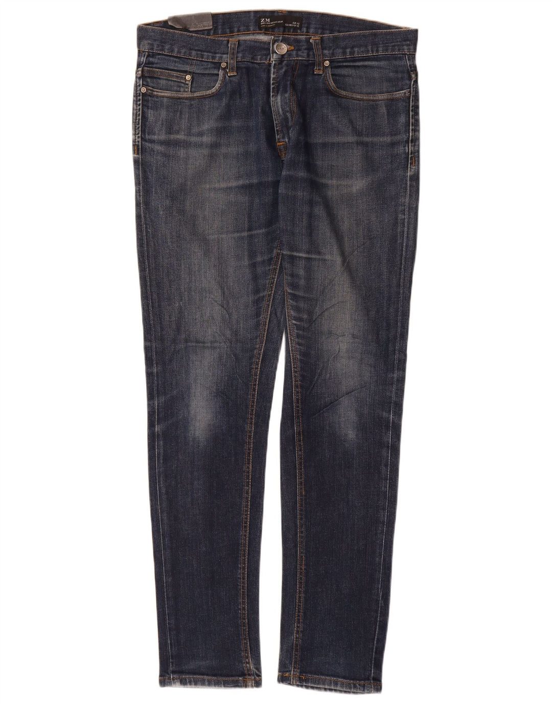 Męskie jeansy slim fit Zara EU 42 Large W32 L32 Blue