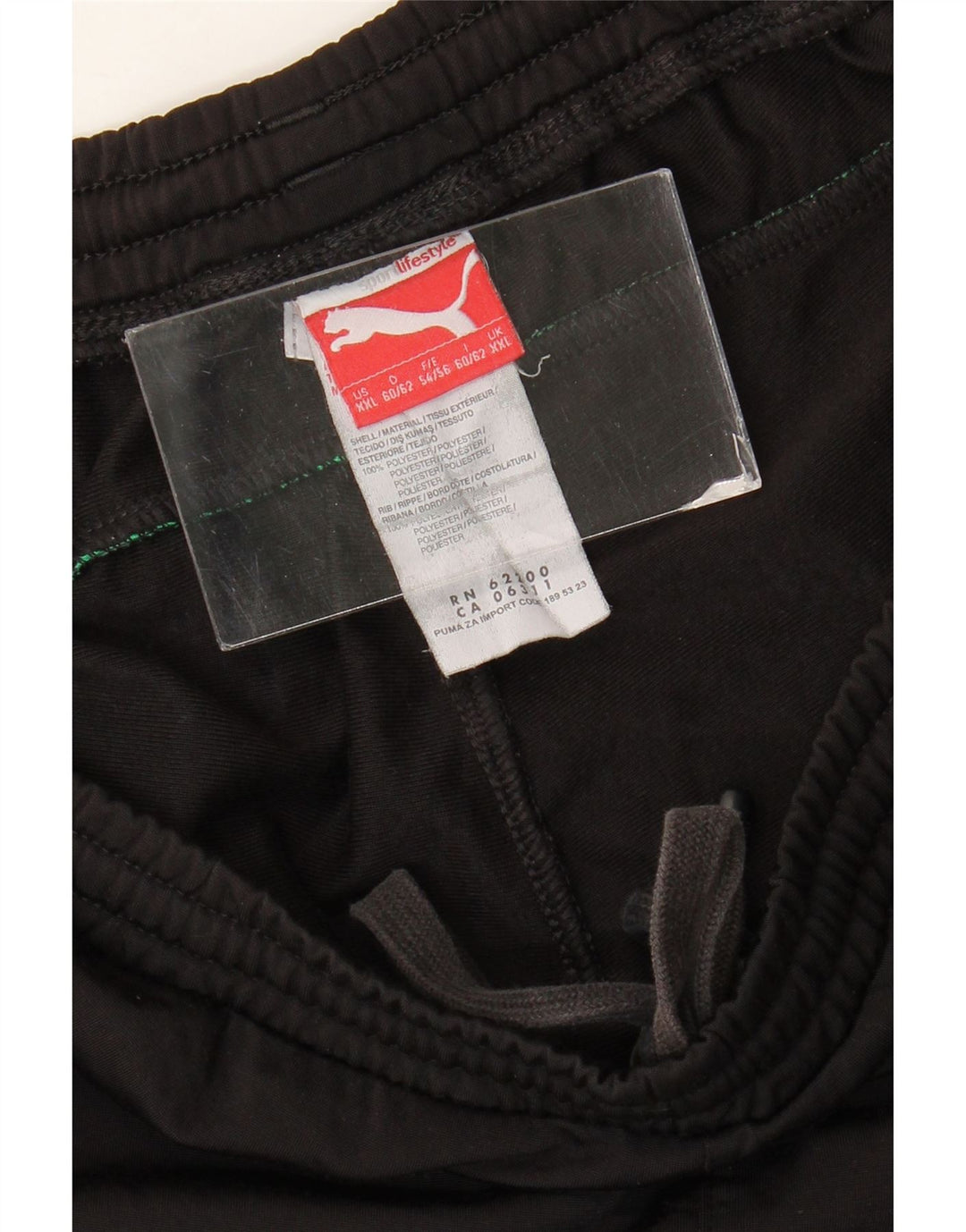 Męskie spodnie dresowe Puma Joggery 2XL Czarny poliester
