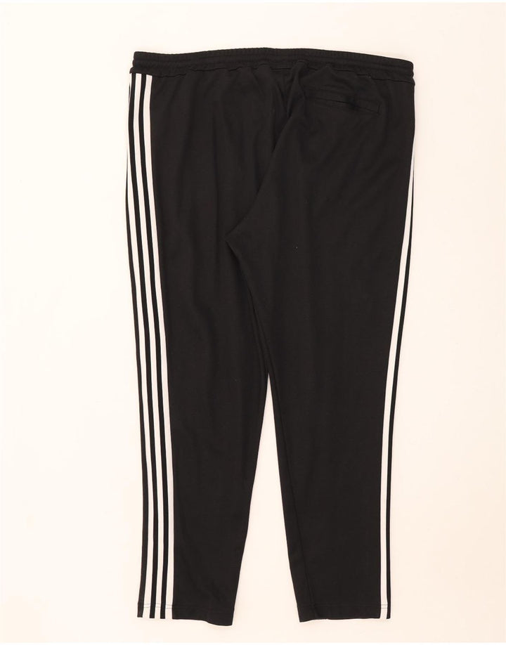 Męskie spodnie dresowe ADIDAS 2XL, czarne, bawełniane