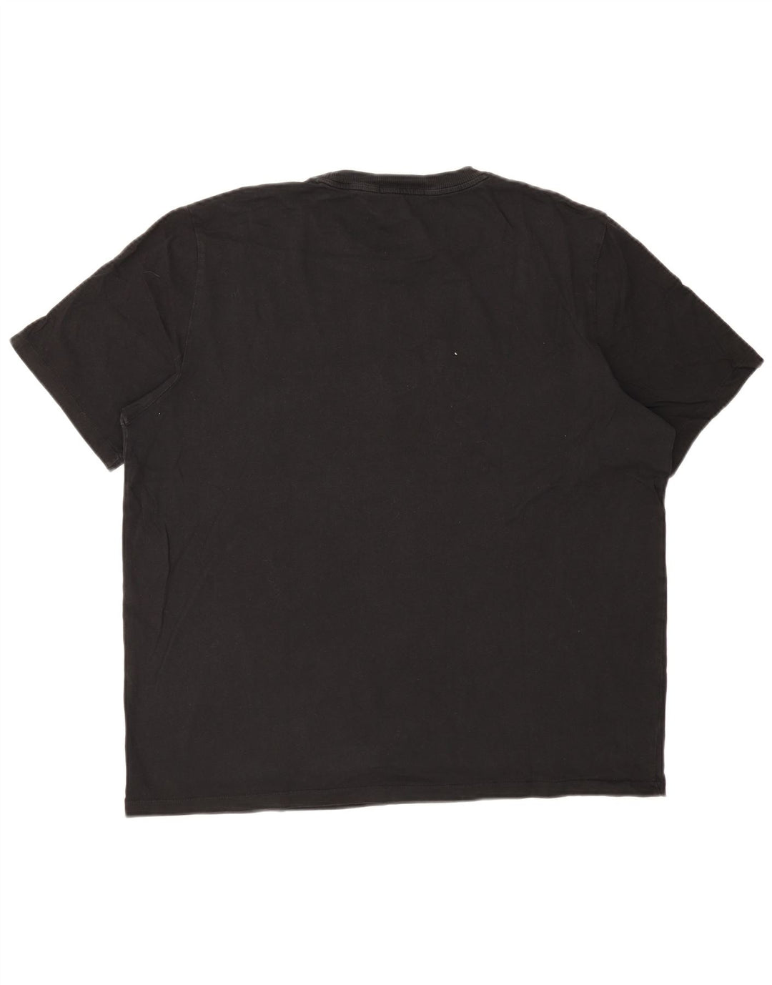 Męska koszulka z grafiką FRED PERRY Top 2XL, czarna bawełna