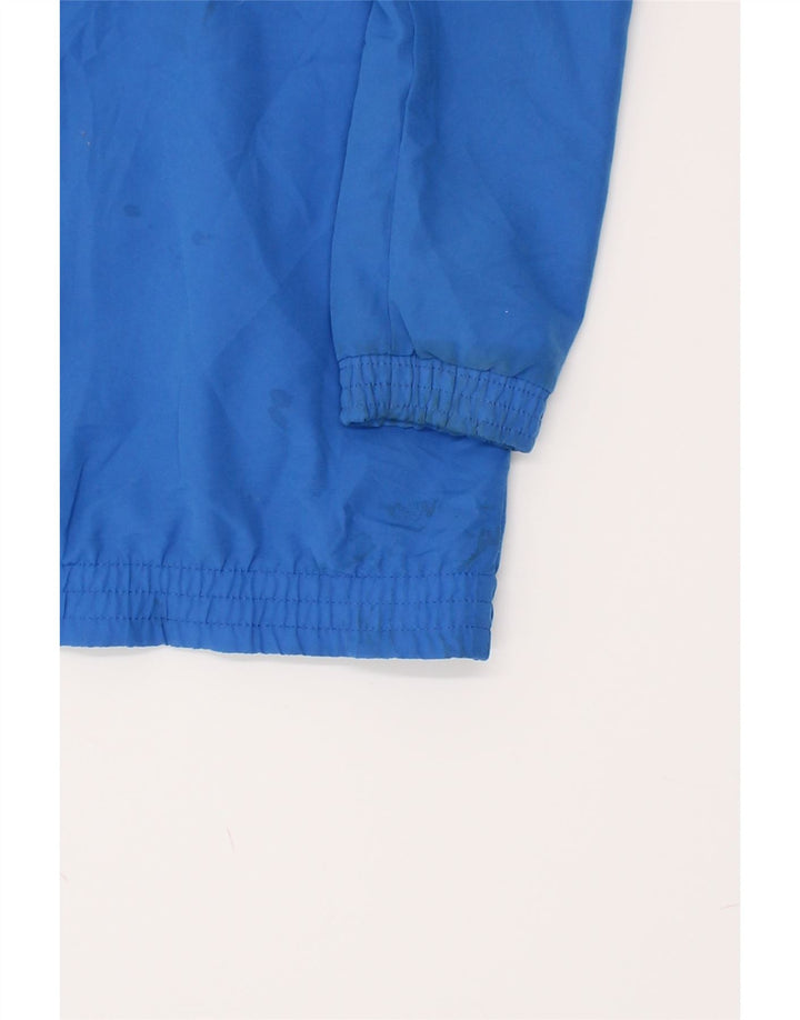 ADIDAS Girls Tracksuit Top Jacket 9-10 Years Blue Colourblock Polyester Vintage Adidas and Second-Hand Adidas from Messina Hembry 