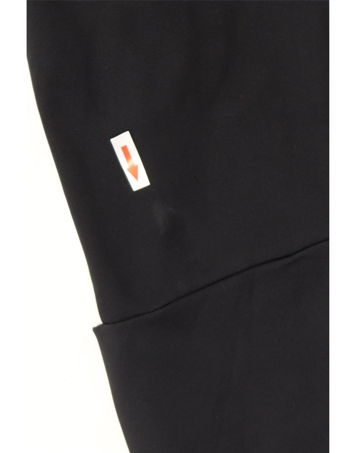 Męski dres NIKE Dri Fit z zamkiem błyskawicznym i zamkiem błyskawicznym w kolorze średniej czerni