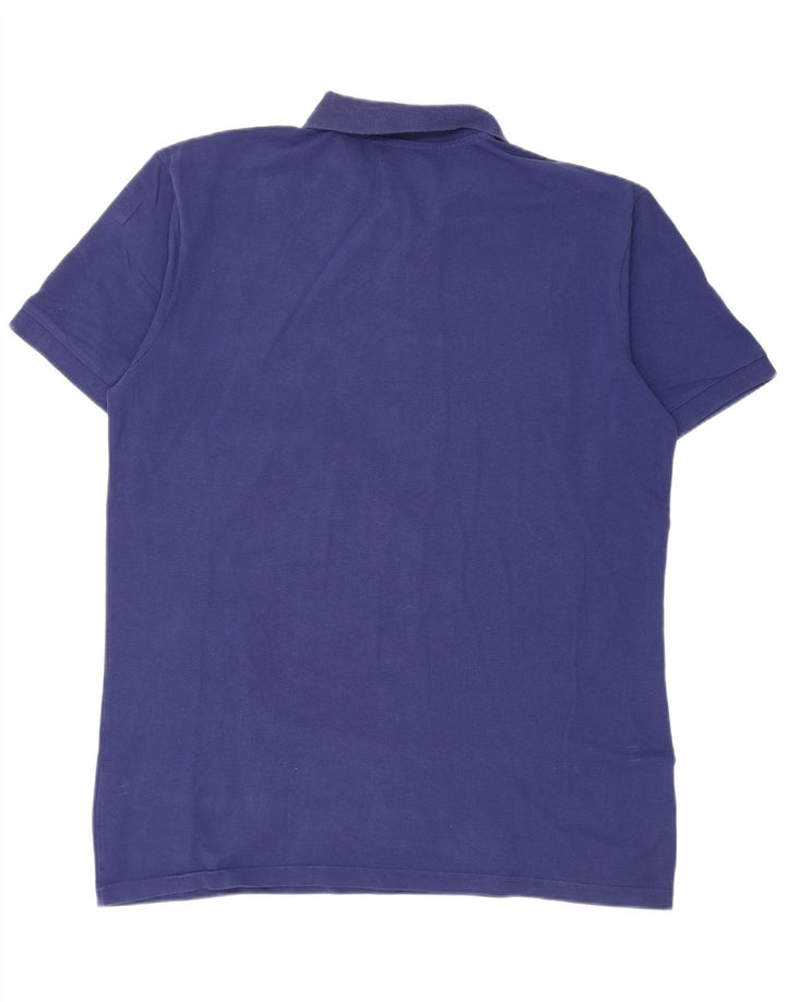 Męska koszulka polo Kappa 2XL, niebieska, bawełniana