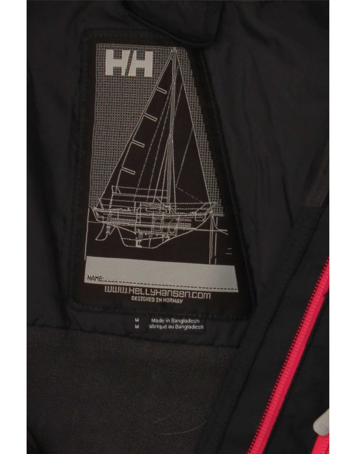 Damska kurtka wiatrówka Helly Hansen Graphic UK 14, średni czarny poliester