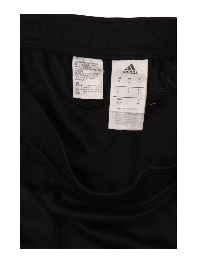 ADIDAS Mens Aeroready Tracksuit Trousers Small Black Polyester