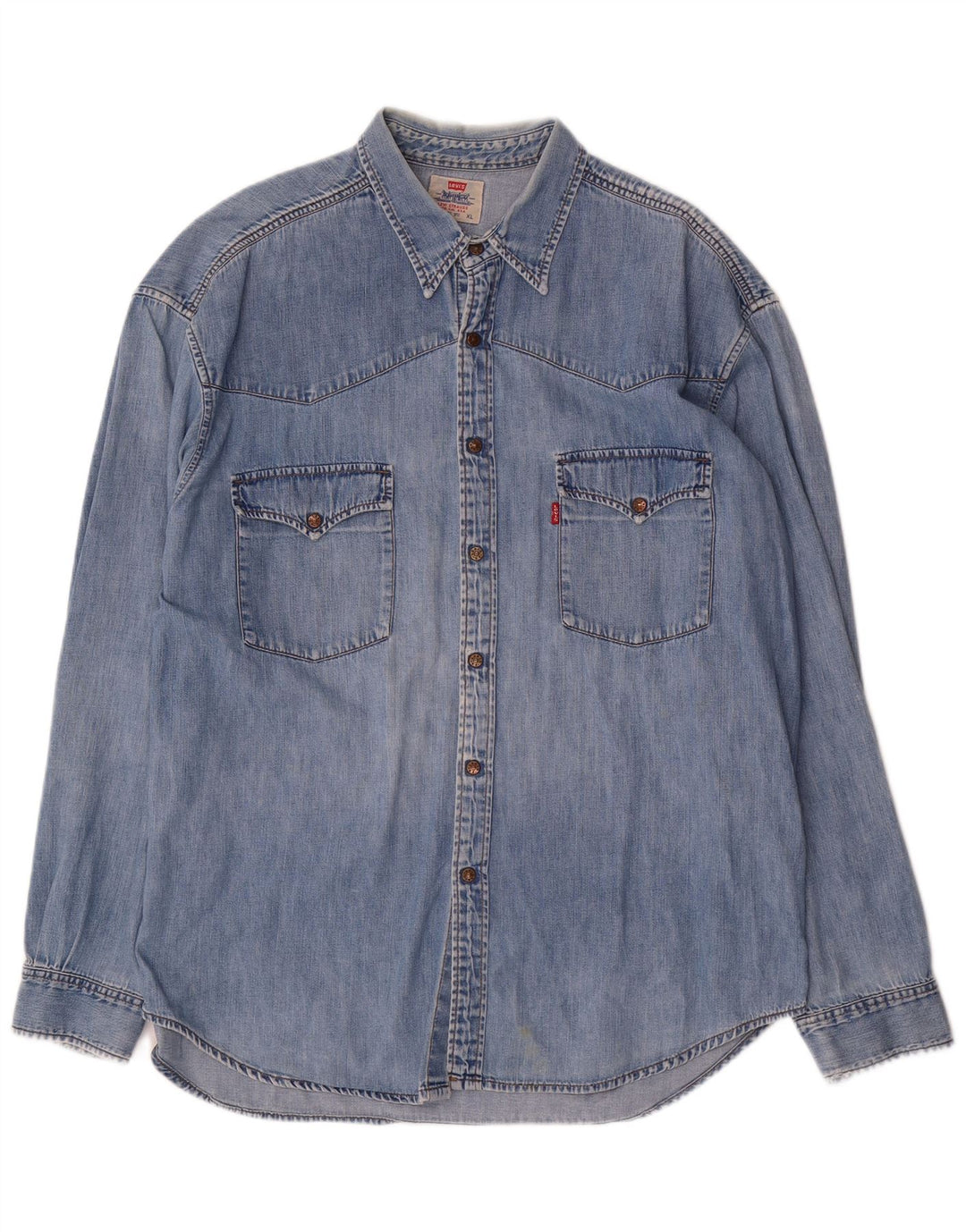 Męska koszula dżinsowa Levi's XL, niebieska, bawełniana