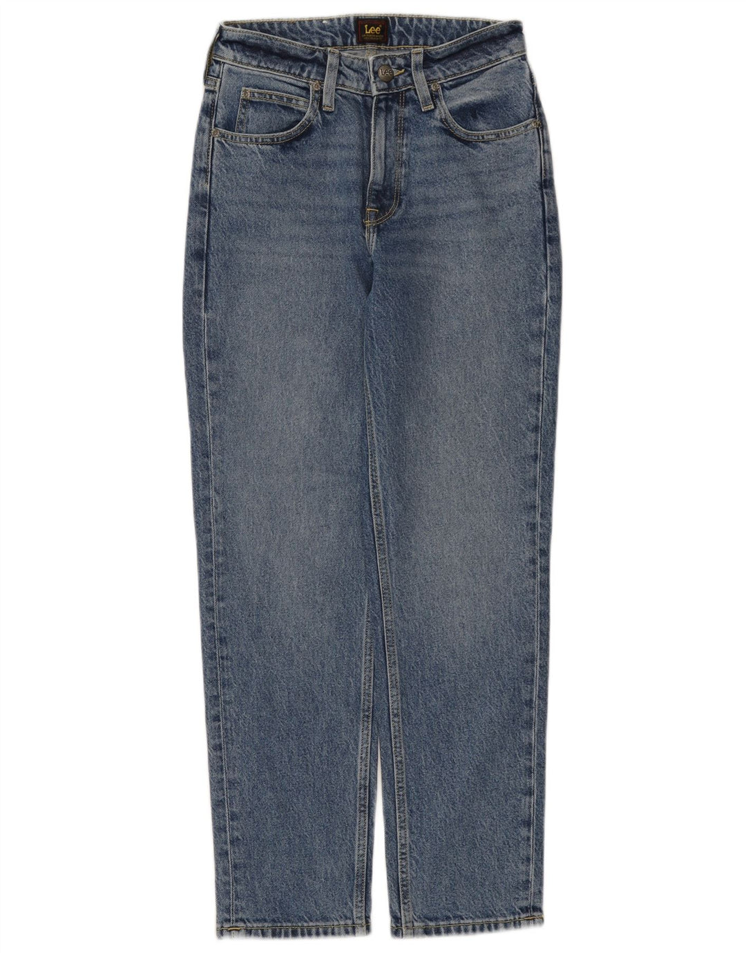 Damskie jeansy Lee Carol Slim W25 L27 Niebieskie bawełniane