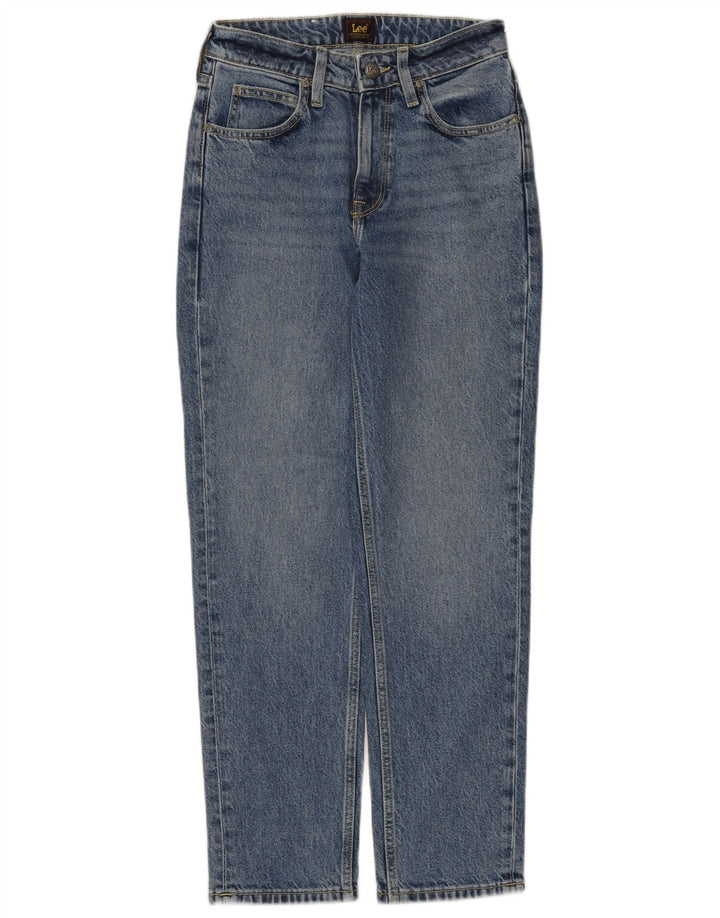 Damskie jeansy Lee Carol Slim W25 L27 Niebieskie bawełniane