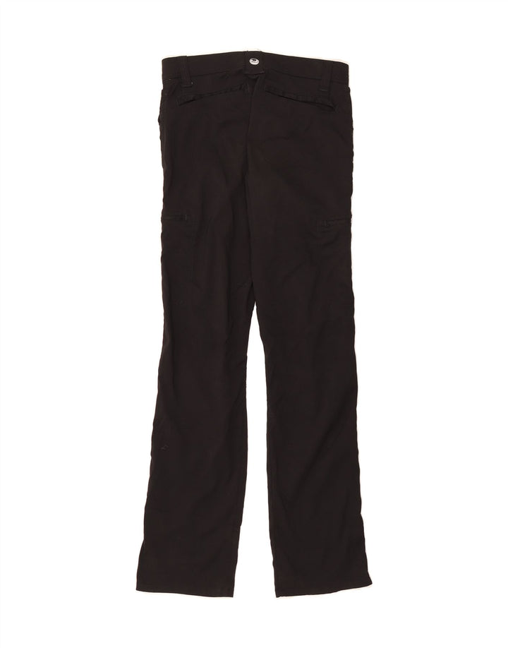 WRANGLER Mens Straight Cargo Trousers W30 L32 Black Nylon Vintage Wrangler and Second-Hand Wrangler from Messina Hembry 