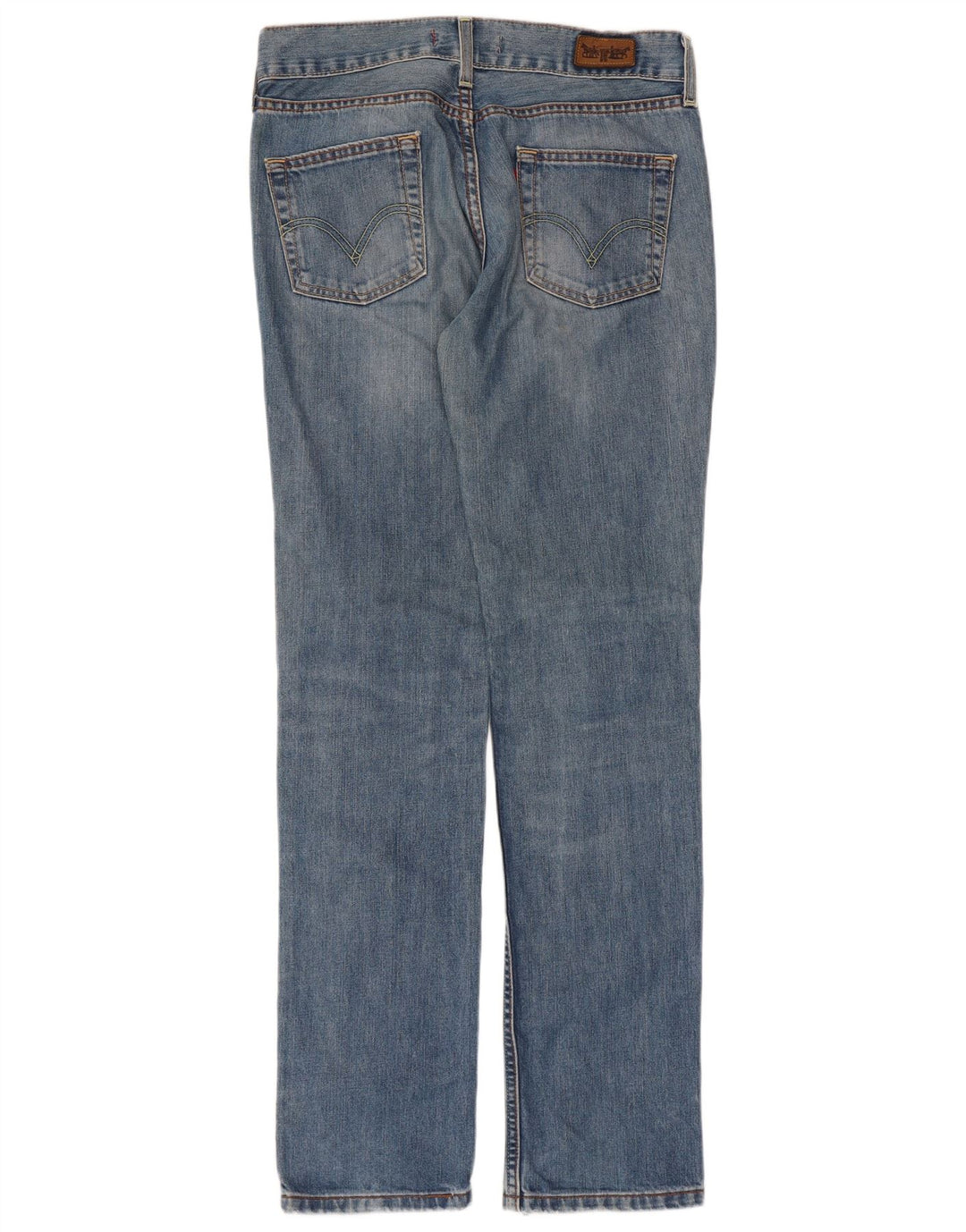 Damskie proste dżinsy Levi's W31 L34 Niebieskie bawełniane