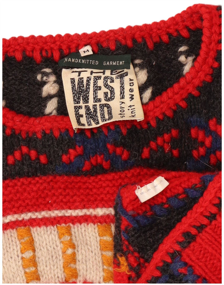 Damski sweter z dekoltem w łódkę THE WEST END, UK 14, średni, wielokolorowy