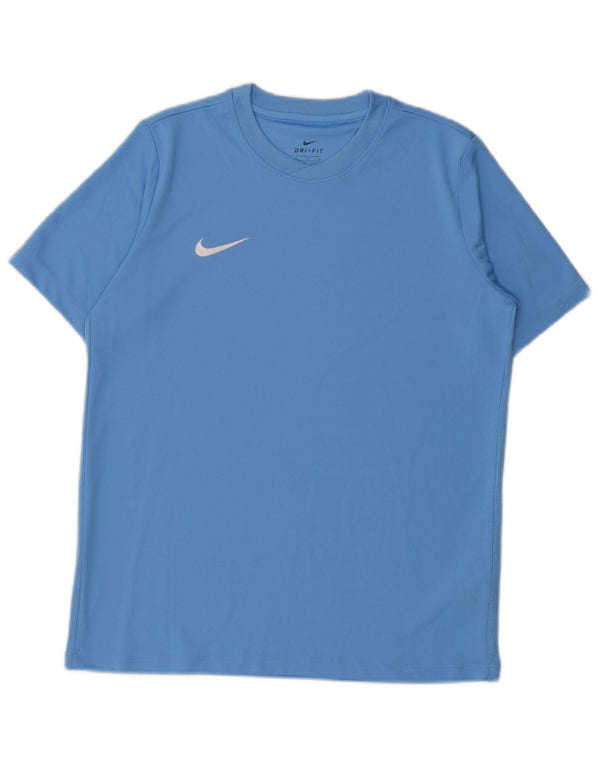 T-shirt chłopięcy Nike Dri Fit, 13-14 lat, XL, niebieski, poliester