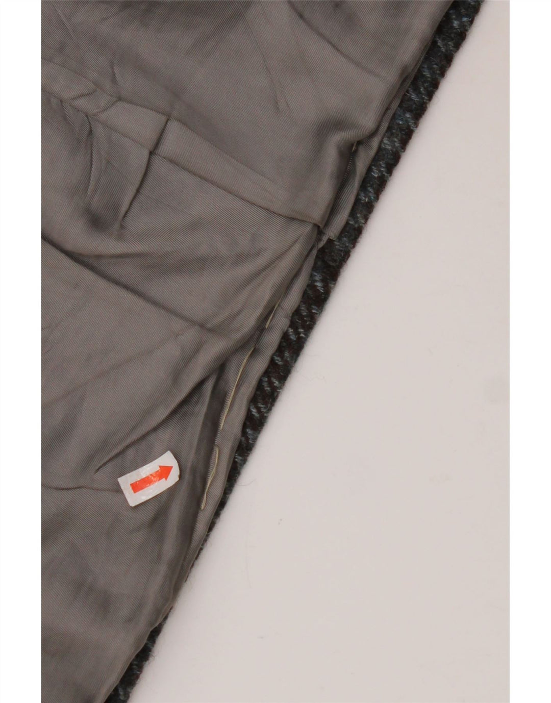 Męska marynarka zapinana na 2 guziki VINTAGE UK 38 Średnia szara pepitka