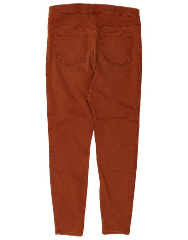 Marks & Spencer Damskie jeansy Crop Jegging UK 12 Medium W30 L26 Brązowa bawełna