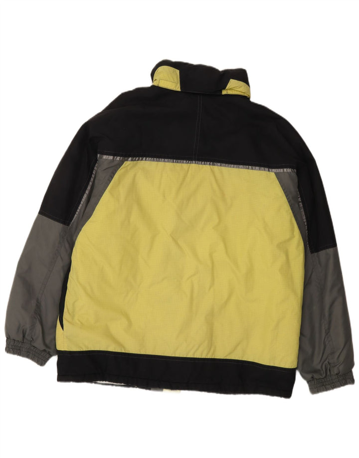 Męska kurtka narciarska Vintage UK 42 XL, wielobarwna, z blokami kolorów