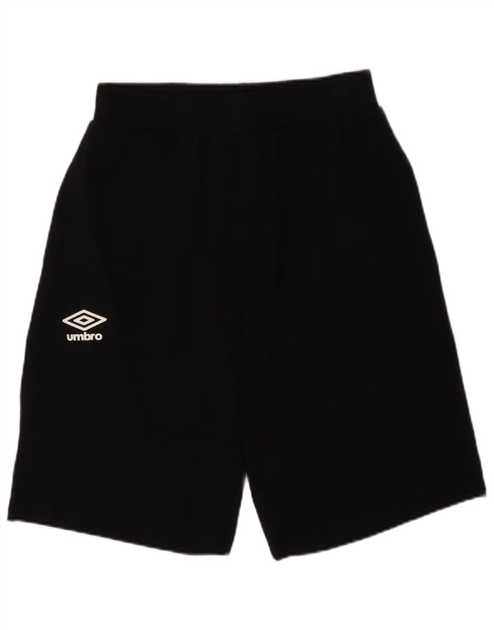 Męskie spodenki sportowe Umbro, małe, czarne, bawełniane