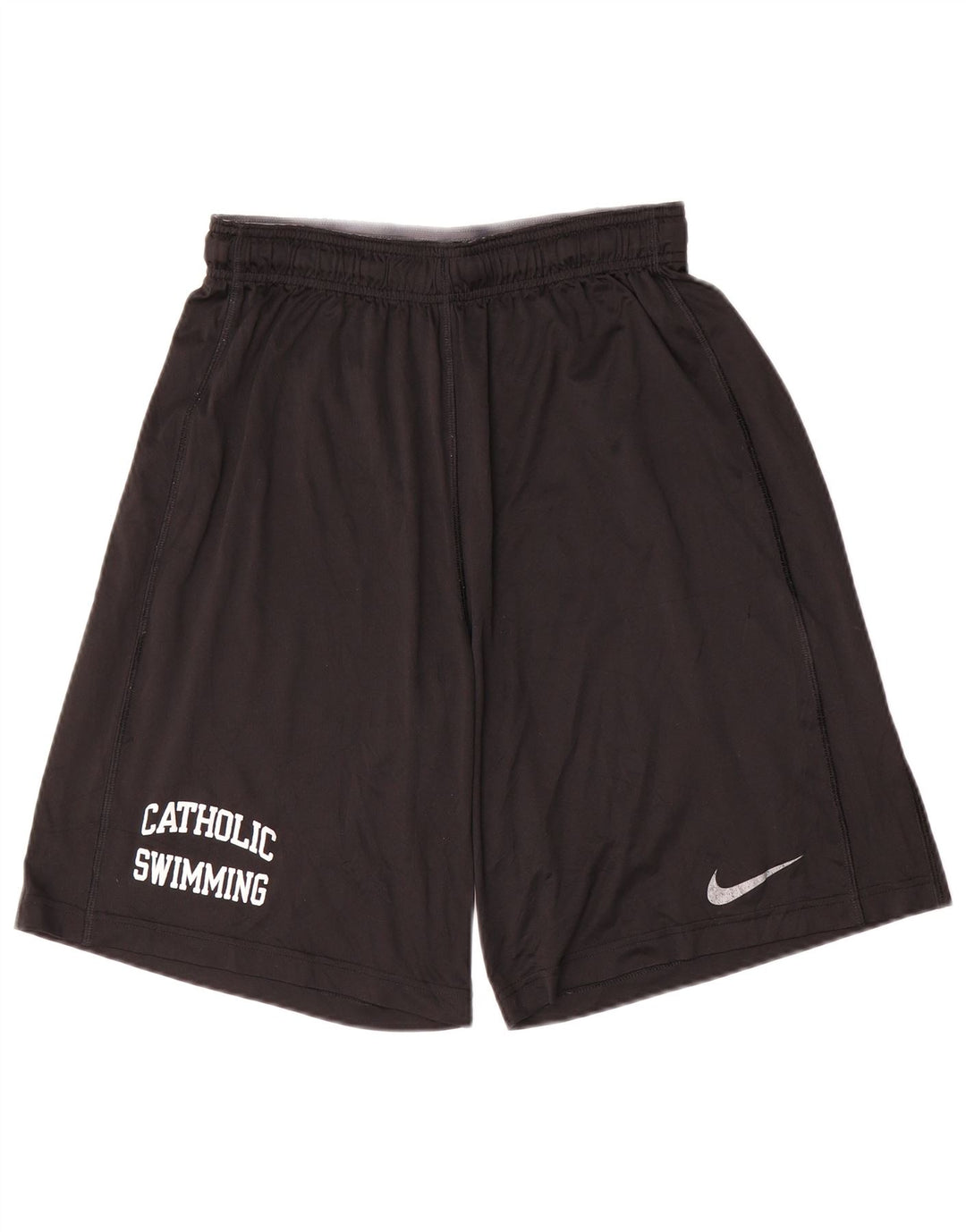 Męskie spodenki sportowe Nike Dri Fit Graphic, średni czarny poliester