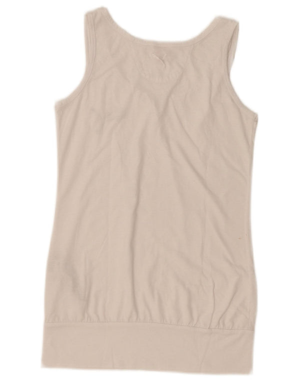 Damska kamizelka Puma Top UK 10, mała, biała, poliester