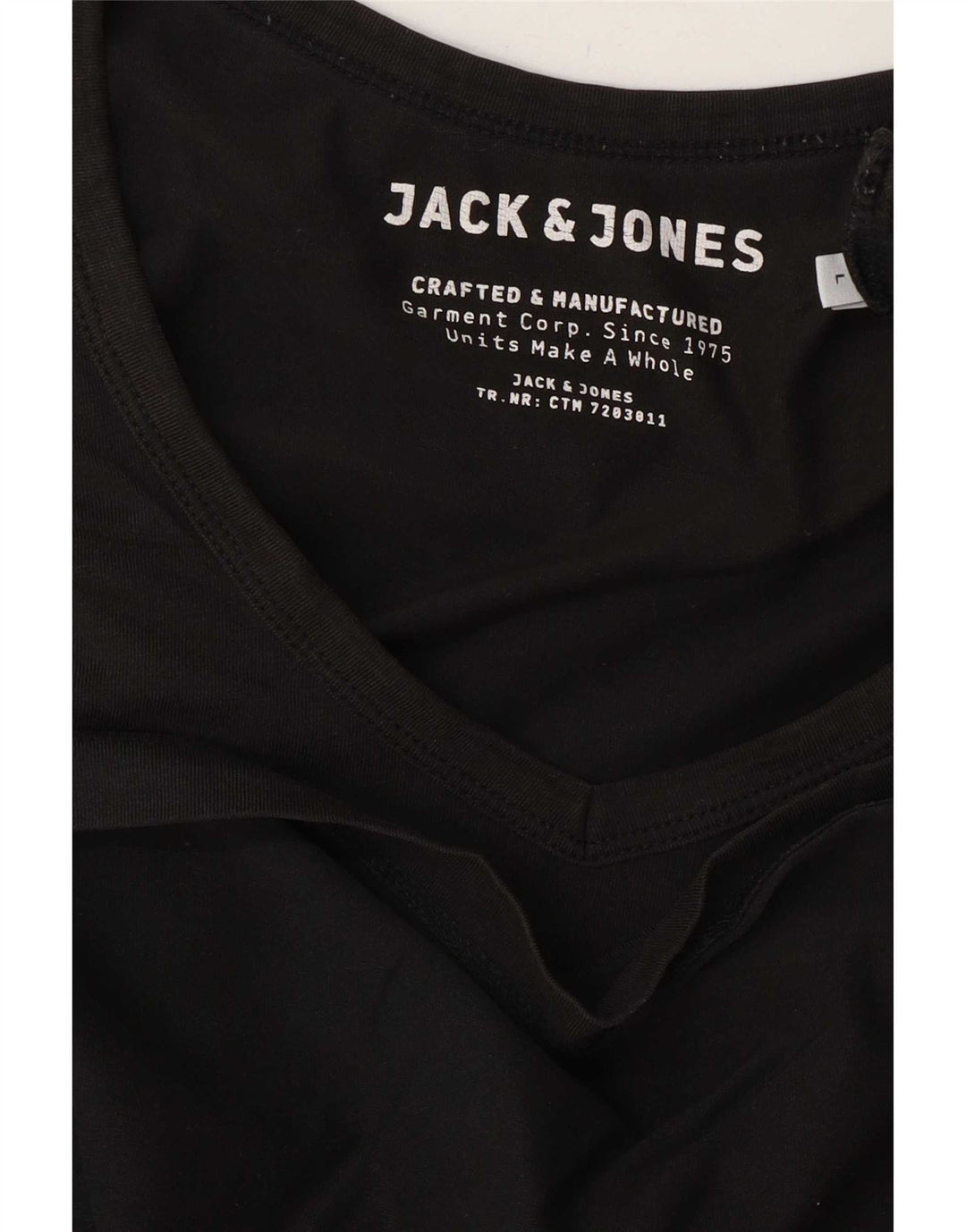 Koszulka męska Jack & Jones, duża, czarna
